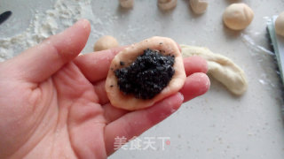 奶黄包的做法步骤：8