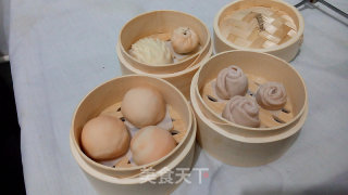 奶黄包的做法步骤：13