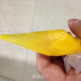 千叶文黄金蛋糕的做法步骤：2