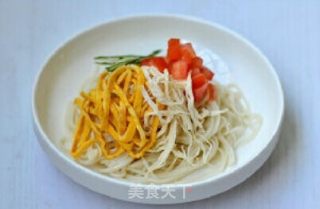 沙拉凉面的做法步骤：10