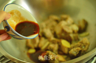 茄酱烧排骨的做法步骤：7