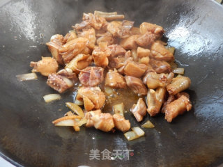 双菇鸡块的做法步骤：7