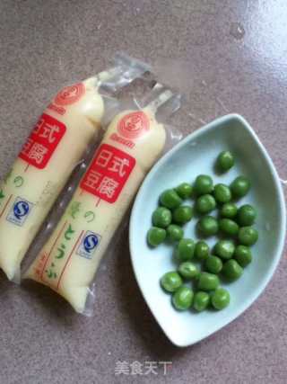 虾仁玉子豆腐的做法步骤：2