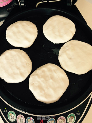 豆沙糯米饼（粘火烧）的做法步骤：9