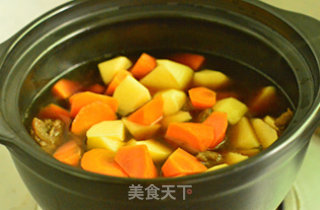 土豆炖牛肉的做法步骤：12