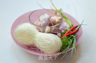 肉丁粉丝的做法步骤：1