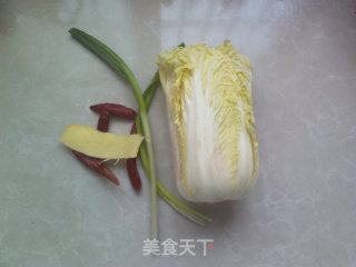 酸辣白菜的做法步骤：1