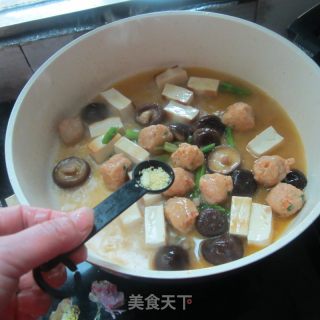 香菇煮丸子的做法步骤：9