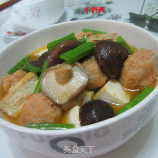 香菇煮丸子的做法步骤：11