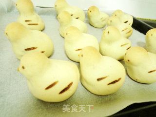 萌翻天的小鸡烧果子的做法步骤：24
