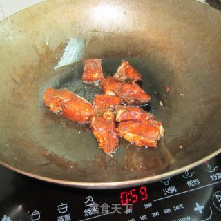 青椒腊鱼排的做法步骤：4