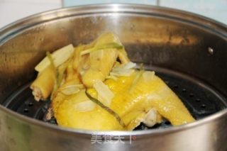 葱油鸡的做法步骤：6