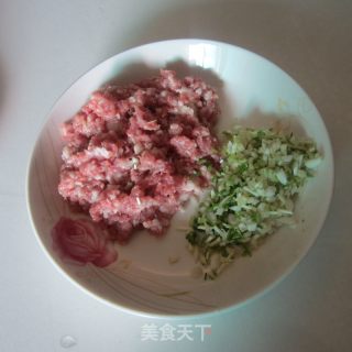 香煎酿苦瓜的做法步骤：2