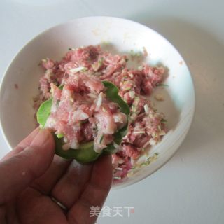 香煎酿苦瓜的做法步骤：5