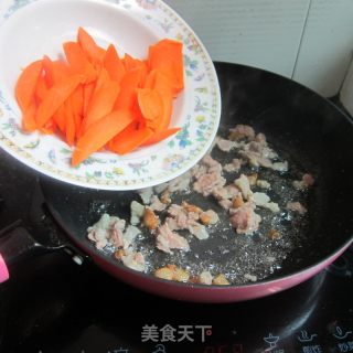瘦肉红萝卜片的做法步骤：4