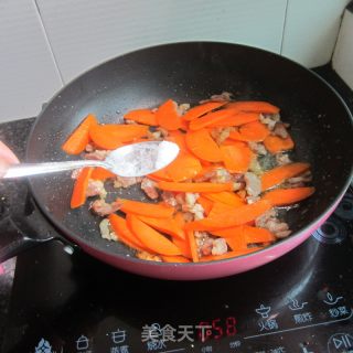 瘦肉红萝卜片的做法步骤：6