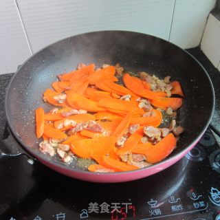 瘦肉红萝卜片的做法步骤：7