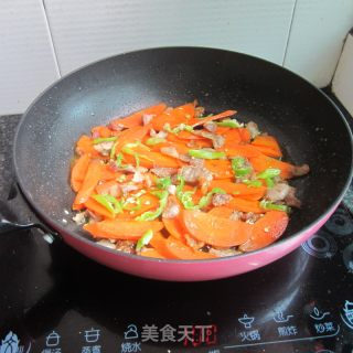 瘦肉红萝卜片的做法步骤：8
