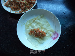 油炸腐竹卷的做法步骤：5