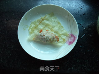油炸腐竹卷的做法步骤：6
