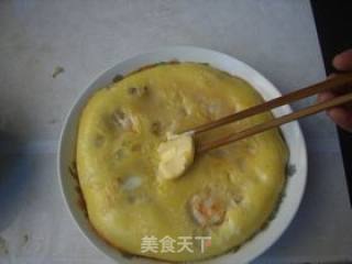 虾仁涨蛋的做法步骤：12