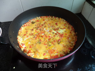 辣椒鸡蛋饼的做法步骤：9