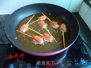 竹串口味肠的做法步骤：8