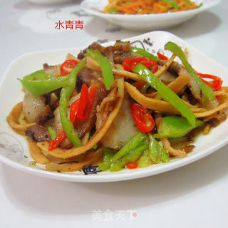 腊肉鱿鱼丝的做法步骤：11