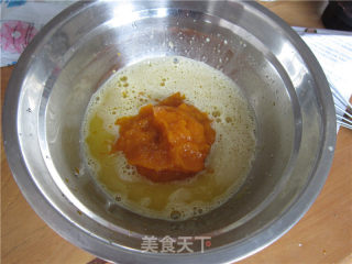 南瓜酥粒马芬的做法步骤：4