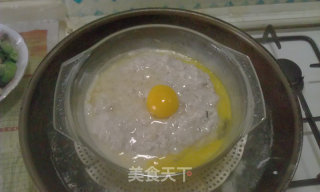 豆腐肉糜蒸鸡蛋的做法步骤：6
