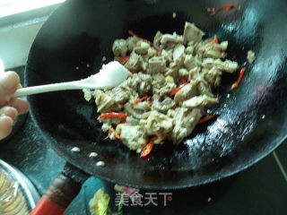米椒烧羊肉的做法步骤：7