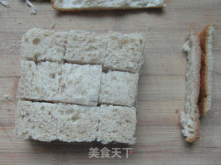 家常一口西多士的做法步骤：2