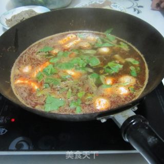 麻辣小肠香锅的做法步骤：10