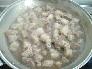 瘦肉冬瓜汤的做法步骤：2