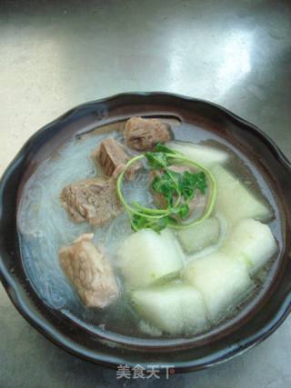 瘦肉冬瓜汤的做法步骤：10