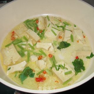 芹菜豆腐的做法步骤：6