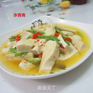 芹菜豆腐的做法步骤：9