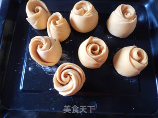 玫瑰花馒头的做法步骤：14