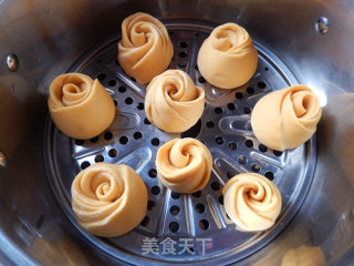 玫瑰花馒头的做法步骤：15