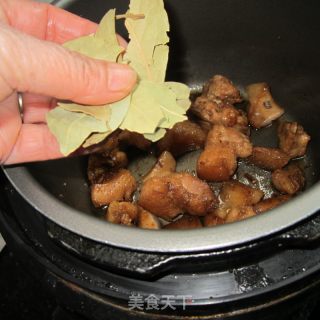 香叶焖肉的做法步骤：4
