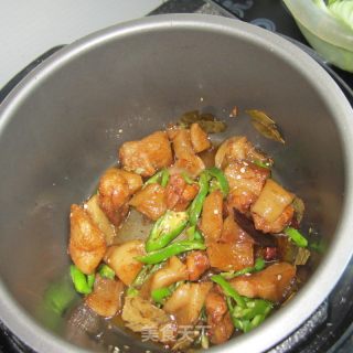 香叶焖肉的做法步骤：9