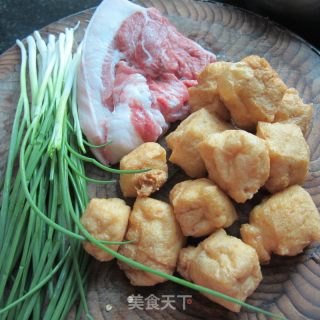 猪肉豆腐盒子的做法步骤：1
