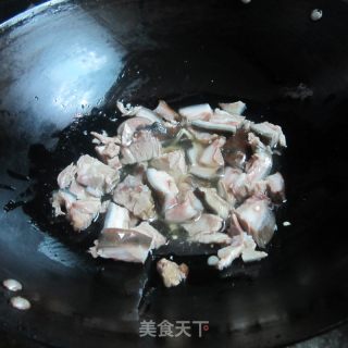 孜然青椒驴肉的做法步骤：3