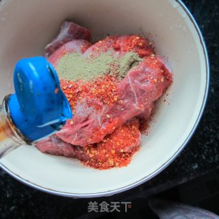 酱烤腊牛肉----烤箱食谱的做法步骤：6