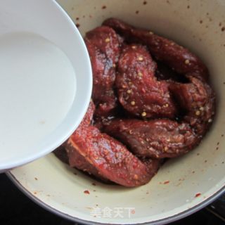 酱烤腊牛肉----烤箱食谱的做法步骤：9