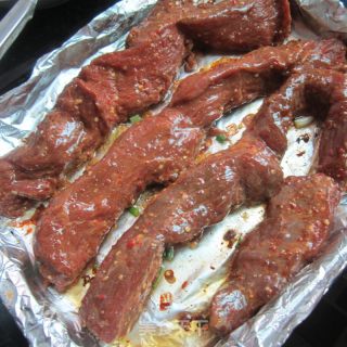 酱烤腊牛肉----烤箱食谱的做法步骤：12