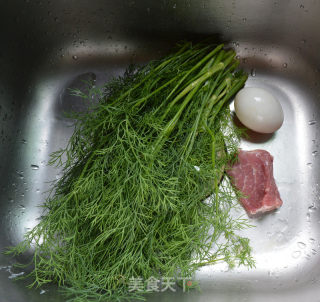 咸蛋瘦肉茴香汤的做法步骤：1
