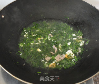 咸蛋瘦肉茴香汤的做法步骤：7