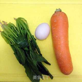 蔬菜蛋卷的做法步骤：1
