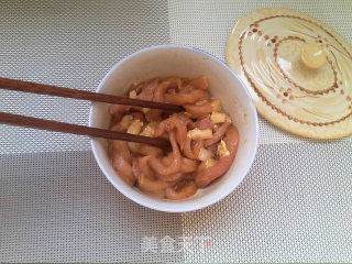 肉丝脆笋的做法步骤：2